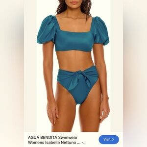 Agua Bendita BRAND NEW WITH TAGS bathing suit 2 pc